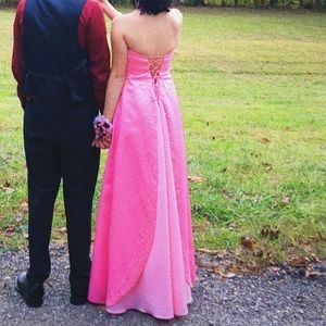 Pink Princess Prom Dress
